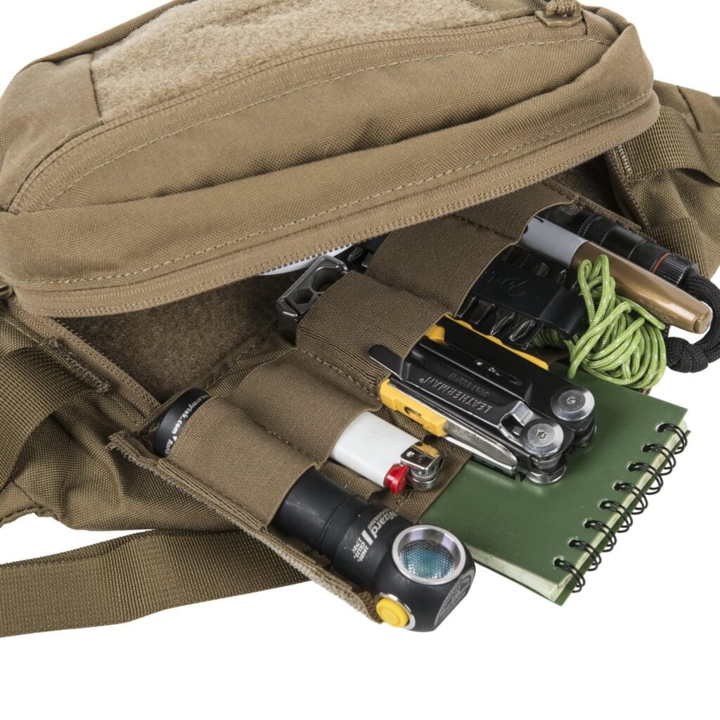 Survival gear essentials can fit into a small bag