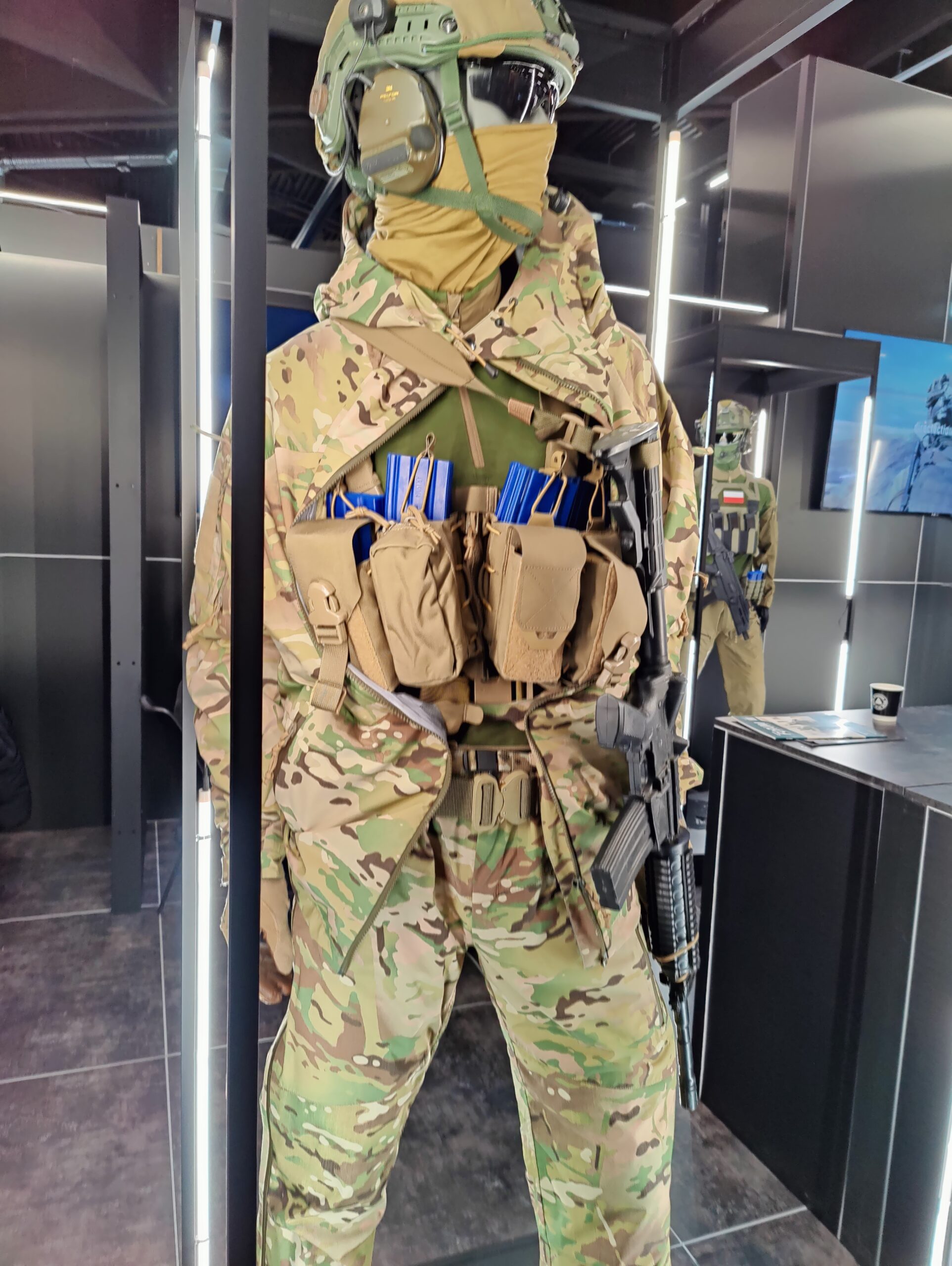 Direct Action jacket with access to chest rig