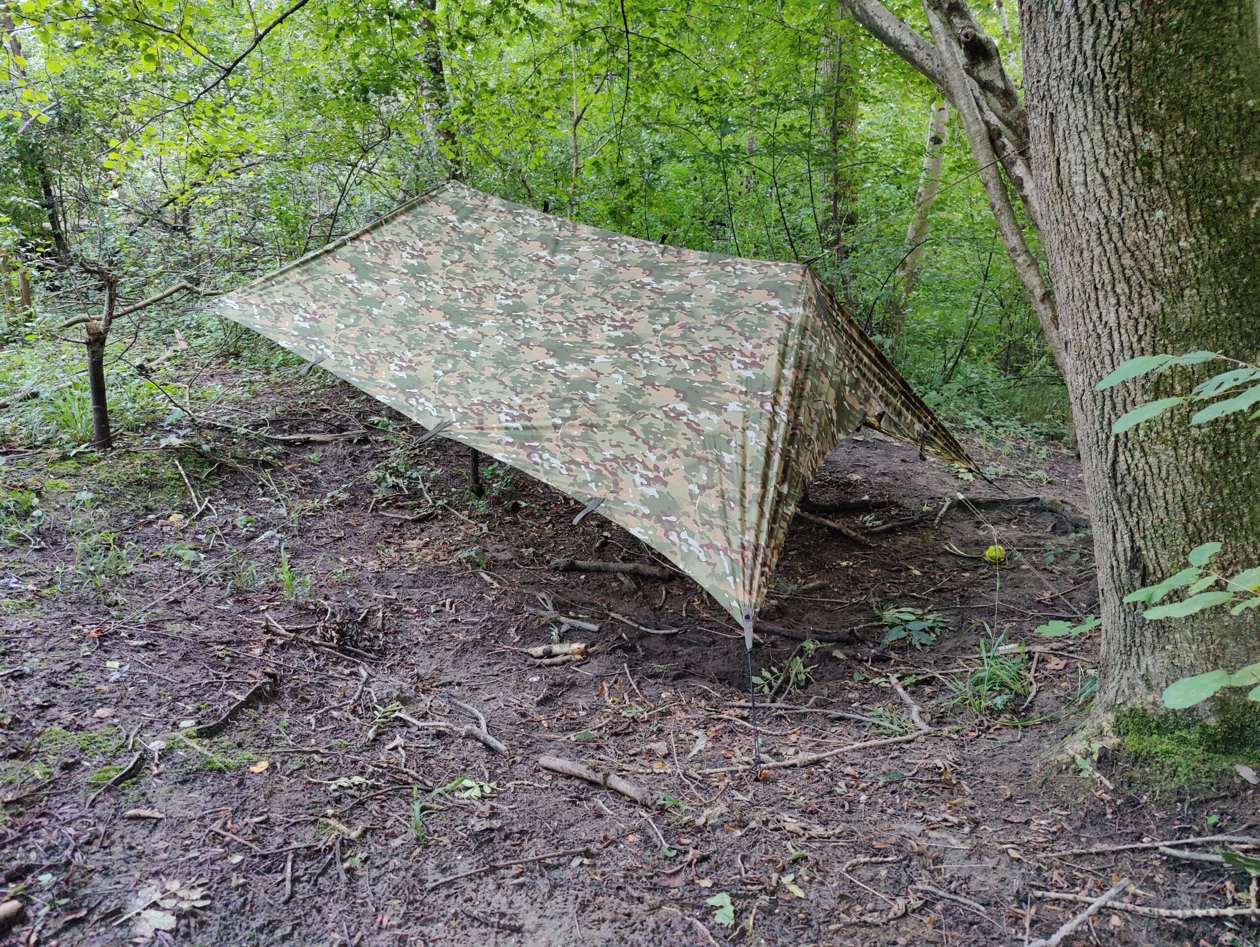 Simple tarp setup [HowTo]